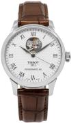 Tissot Herreur T006.407.16.033.01 Powermatic 80 Sølvfarvet/Læder