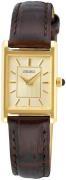 Seiko Dameur SWR066P1 Guld/Læder