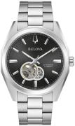 Bulova Herreur 96A270 Surveyor Sort/Stål Ø44 mm