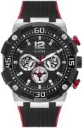 Guess Herreur GW0264G1 Sort/Gummi Ø49 mm