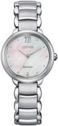Citizen Dameur EM0920-86D Diamond Hvid/Stål Ø28 mm