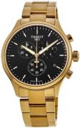 Tissot Herreur T116.617.33.051.00 T-Sport Sort/Gul guldtonet stål
