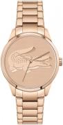 Lacoste Dameur 2001172 Rosa guldfarvet/Rosaguldtonet stål Ø36 mm