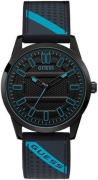 Guess Herreur W1300G3 Sort/Gummi Ø42 mm
