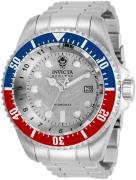 Invicta Herreur 34099 Reserve Sølvfarvet/Stål Ø52 mm