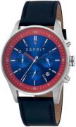 Esprit Herreur ES1G209L0025 Blå/Læder Ø42 mm