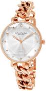 Stührling Original Dameur 3937.4 Vogue Sølvfarvet/Rosaguldtonet
