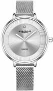 Stührling Original Dameur 3946.1 Symphony Sølvfarvet/Stål Ø37 mm