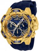 Invicta Dameur 33643 Blå/Gummi Ø44.4 mm