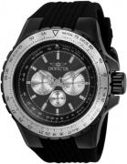 Invicta Herreur 33033 Sort/Gummi Ø50 mm