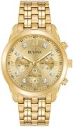 Bulova Herreur 97D114 Guld/Gul guldtonet stål Ø40 mm
