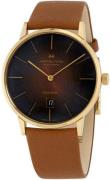 Hamilton Herreur H38735501 American Classic Intra-Matic Brun/Læder