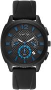 Bulova Herreur 45B159 Caravelle Sort/Gummi Ø41 mm