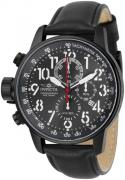 Invicta Herreur 28742 Sort/Læder Ø46 mm