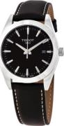 Tissot Herreur T127.410.16.051.00 T-Classic Sort/Læder Ø40 mm