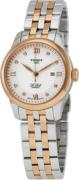 Tissot Dameur T006.207.22.036.00 Le Locle Sølvfarvet/Rosaguldtonet