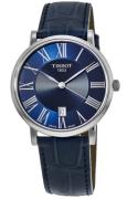 Tissot Herreur T122.410.16.043.00 Carson Blå/Læder Ø40 mm