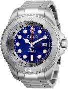 Invicta Herreur 29727 Blå/Stål Ø52 mm