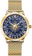 Thomas Sabo Dameur WA0352-264-209-33 Glam Spirit Blå/Gul guldtonet