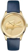 Lacoste Dameur 2000996 Guld/Læder Ø38 mm