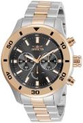 Invicta Herreur 28890 Specialty Sort/Rosaguldtonet stål Ø48 mm
