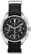 Bulova Herreur 96A225 Sort/Tekstil Ø45 mm