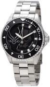 Invicta Herreur 29685 Marvel Sort/Stål Ø44 mm