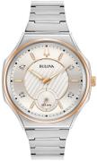 Bulova 98P182 Diamond Sølvfarvet/Stål Ø40.5 mm