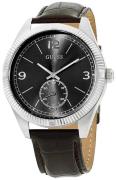 Guess Herreur W0873G1 Sort/Læder Ø42 mm