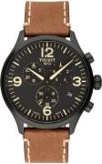 Tissot Herreur T116.617.36.057.00 T-Sport Sort/Læder Ø45 mm