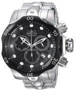 Invicta Herreur 23888 Venom Sort/Stål Ø52 mm