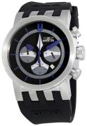 Invicta Herreur 25057 Dna Sort/Gummi Ø46 mm