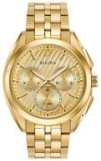 Bulova Herreur 97A125 Guld/Gul guldtonet stål Ø42 mm