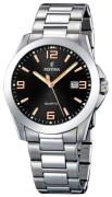 Festina Herreur F16376-6 Sort/Stål Ø40 mm