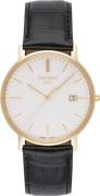 Tissot Herreur T922.410.16.011.00 Goldrun Gent Sapphire Hvid/Læder