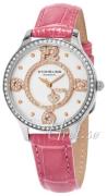Stührling Original Dameur 760.03 Vogue Chic Hvid/Læder Ø36 mm