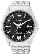 Citizen Herreur CB0010-88E Radio Controlled Sort/Stål Ø43 mm