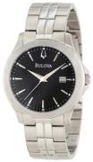 Bulova Herreur 96X121 Bracelet Sort/Stål Ø40 mm