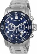 Invicta Herreur 80057 Pro Diver Blå/Stål Ø49 mm
