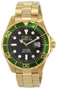 Invicta Herreur 14358 Pro Diver Sort/Gul guldtonet stål Ø47 mm