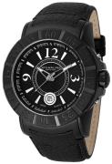 Stührling Original Herreur 543.332D51 Sort/Læder Ø47.8 mm