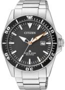 Citizen Herreur BN0100-51E Promaster Sea Sort/Stål Ø41 mm