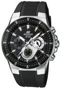 Casio Herreur EF-552-1AVEF Edifice Sort/Resinplast Ø44 mm