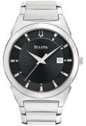 Bulova Herreur 96B149 Dress Sort/Stål Ø38 mm