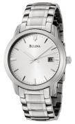 Bulova Herreur 96B105 Dress Sølvfarvet/Stål Ø40 mm