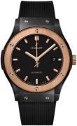 Hublot Dameur 565.CO.1181.RX Classic Fusion Sort/Gummi Ø38 mm