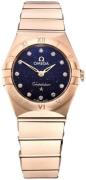 Omega Dameur 131.50.25.60.53.002 Constellation Quartz 25Mm Blå/18