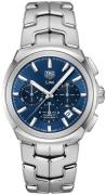 TAG Heuer Herreur CBC2112.BA0603 Link Blå/Stål Ø41 mm