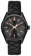 TAG Heuer Dameur WAR1113.FC6392 Carrera Lady Sort/Læder Ø39 mm