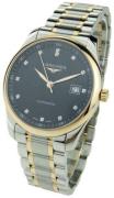 Longines Herreur L2.793.5.57.7 Master Sort/18 karat rosa guld Ø40 mm